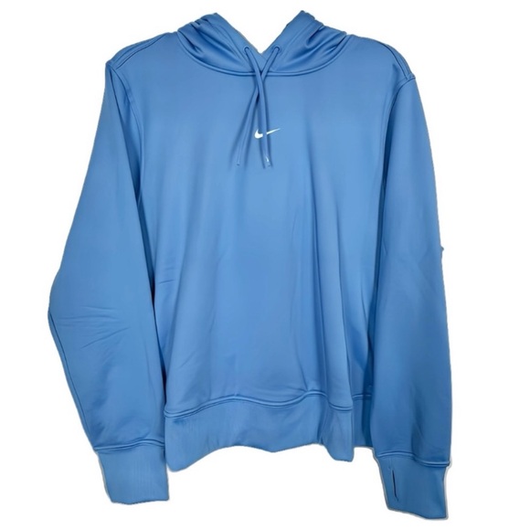 Nike Women’s Blue Training Therma Fit Pullover Hoodie Size 1X NWT Polar Blue - Picture 5 of 12